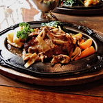 ハンバーグきのこソース