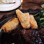 西洋料理店 エスコフィエ - 付け合せ　ポテト（外はカリカリ、中はフワフワ）