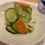 割烹 一楓 - 香の物