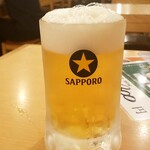 かぶき - 生ビール