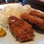 くろぶた きよし - 豚ひれかつ定食