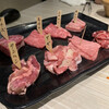 Waｇyuuyakiniku aokiya - 私はホルモン少なめにしてもらいました