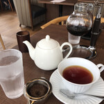 Kurashiki Kohi Ten - 紅茶と、サイフォンで運ばれてきた珈琲