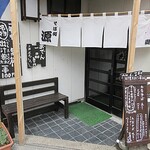 そば処源 - ナゼかそそられる入り口、です。