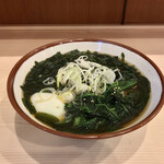 そばの神田 東一屋 - アサソバビンボー！　
      朝そば＋わかめ！
