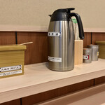 そばの神田 東一屋 - コンディメンツ。