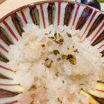 温石 - 実山椒載せ