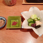 祇園 大渡 - ご飯のお供たち