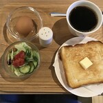 アンヴェイ カフェ - トーストセット