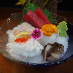 寿司割烹みやもと - お造り盛り合わせ