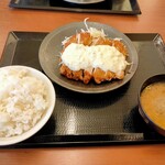 からやま - チキン南蛮定食640円