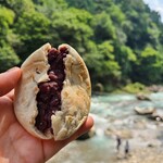 野外テラス 水の音 - 生地は固めのしょっぱめ