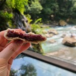 野外テラス 水の音 - あんこぎっしりでした