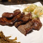 もんじゃ焼 鉄板焼 西屋 - 牛タン