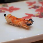 鮨 井上 - 車海老の頭