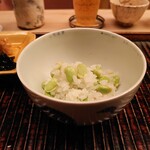 緒方 - 枝豆のご飯