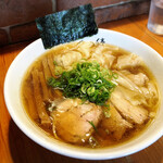 ShiNaChiKu亭 - 醤油ワンタン麺