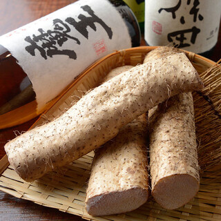 We use plenty of "Japanese yam" delivered directly from farmers ♪ "Specialty hot pot" and various other dishes