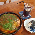 Okonomiyaki Heiwa - 平日（月～金）お昼のランチセット