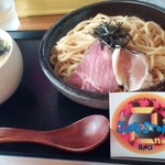 ジャンクストーリー - ２週年限定「にぼし鶏豚骨つけ麺」