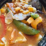 ほっともっと - 別容器カレー部分、