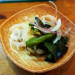Oomori - 天丼に付く小鉢