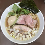 中華そば うお青 - 上中華(醤油)