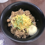 中華そば うお青 - 鶏そぼろ丼