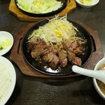 三珍 富士力食堂 - （2020/7月）牛赤身ステーキ200g