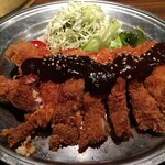 鶏焼肉くぼかわ - ジャンボチキンカツ