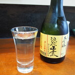 寿司割烹みやもと - 冷酒（浪花政宗 大吟醸）