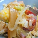 酔來軒 - ごちゃ混ぜ丼、頂きます♪