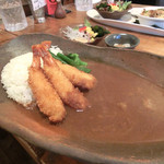 Curry&Café Ghi Ghi - 料理写真:海老カレー