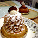 プリエール本店 - 和栗のモンブランタルト ¥380 (税抜)