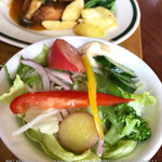 Homer - お店謹製 ドレ・マヨ掛けサラダ