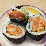 すし江戸 - サーモン巻