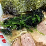 ラーメン六角家 - ほうれん草。