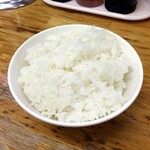 ラーメン六角家 - ライス100円。