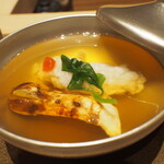 割烹さいお - 夏にマツタケ