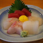 鮨でん - お造り盛り合わせ