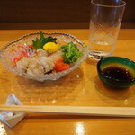 鮨でん - はもの焼霜