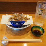 鮨でん - がっちょの空揚げ ＆ ハイボール