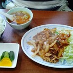 中華料理たつみ - 生姜焼定食