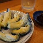 鮨でん - 水なす浅漬