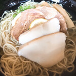 レストランめがひら - 冷やしラーメンあわび茸