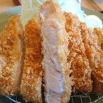 とんかつ とんQ - やまと豚の側面