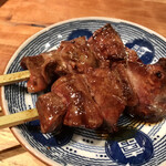 炭火焼鳥 きち蔵 - 黒さつま鶏(黒王) 肝