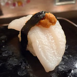 寿司 もり田 - タイラギ炙り