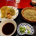 玄蕎麦 野中 - 季節天せいろ