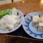 備長炭やきとり串炉 - おかず達です。